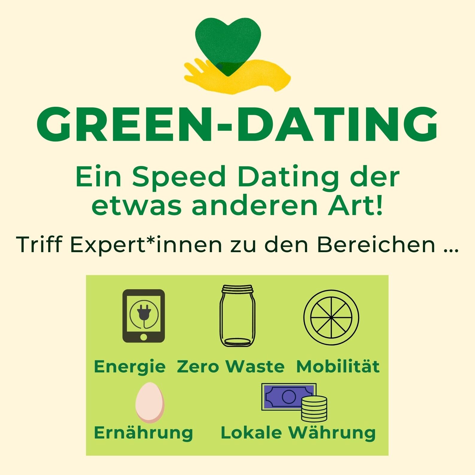 Event «Greendating»